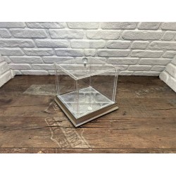 Pleksi Kutu - Sandık Küçük Boy  (Gümüş Düz)