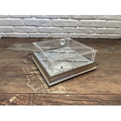 Pleksi Çikolata Kutusu Gümüş