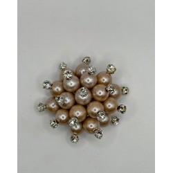 Kahverengi Klasik Broş